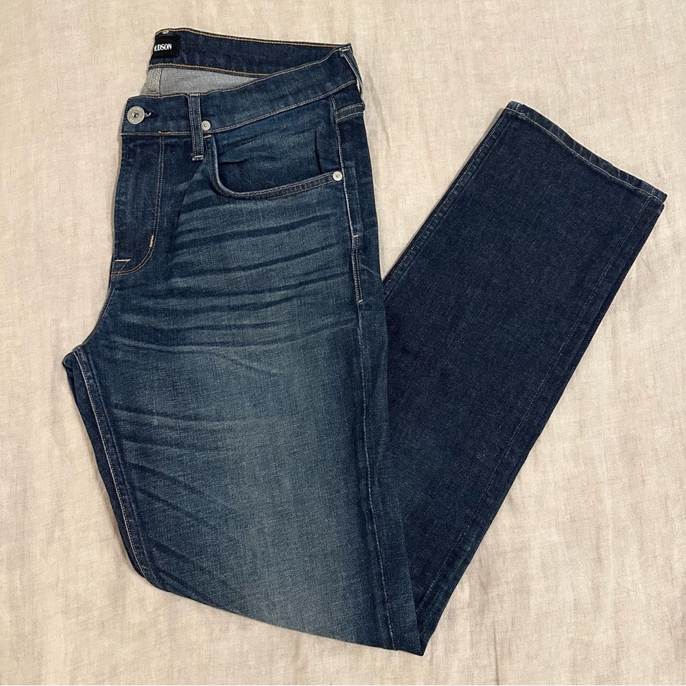 Hudson Jeans Blue Straight Denim